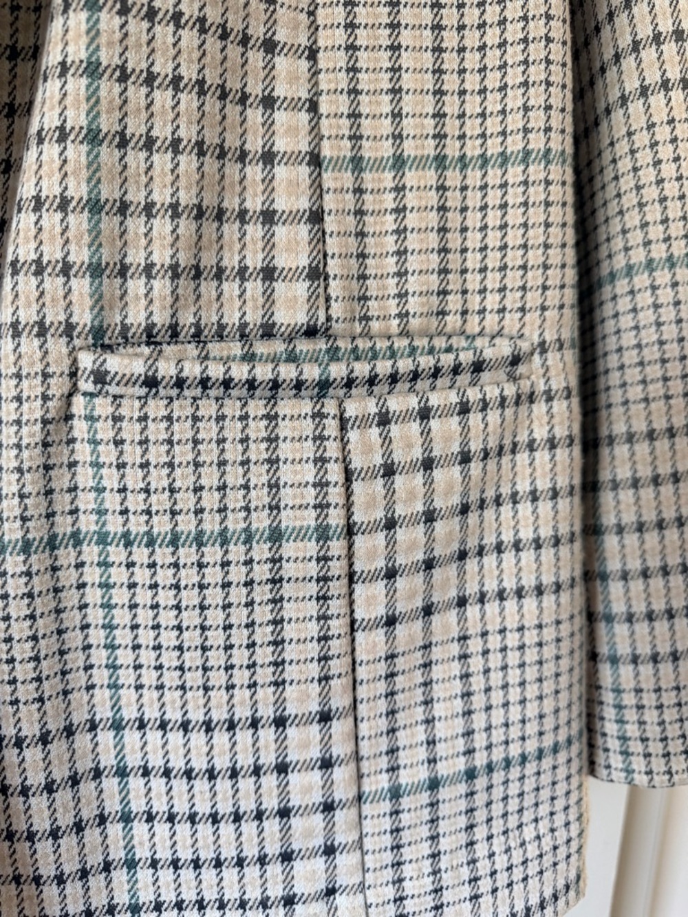 Liverpool Los Angeles Plaid Boyfriend Blazer XL - Picture 3 of 7